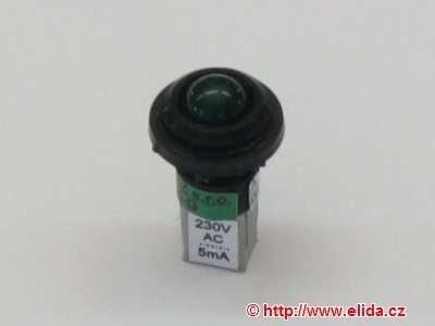 signálka L94-G 230V AC zelená RAMI