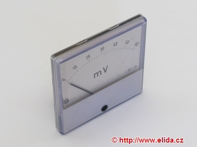 voltmetr MP 120        0- 60 mV